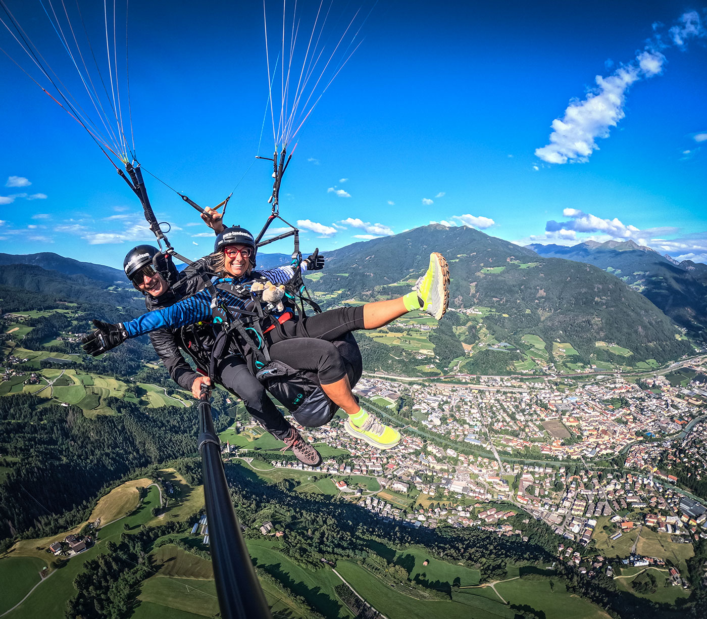 Gleitschirm Tandemflug Dolomiten 02