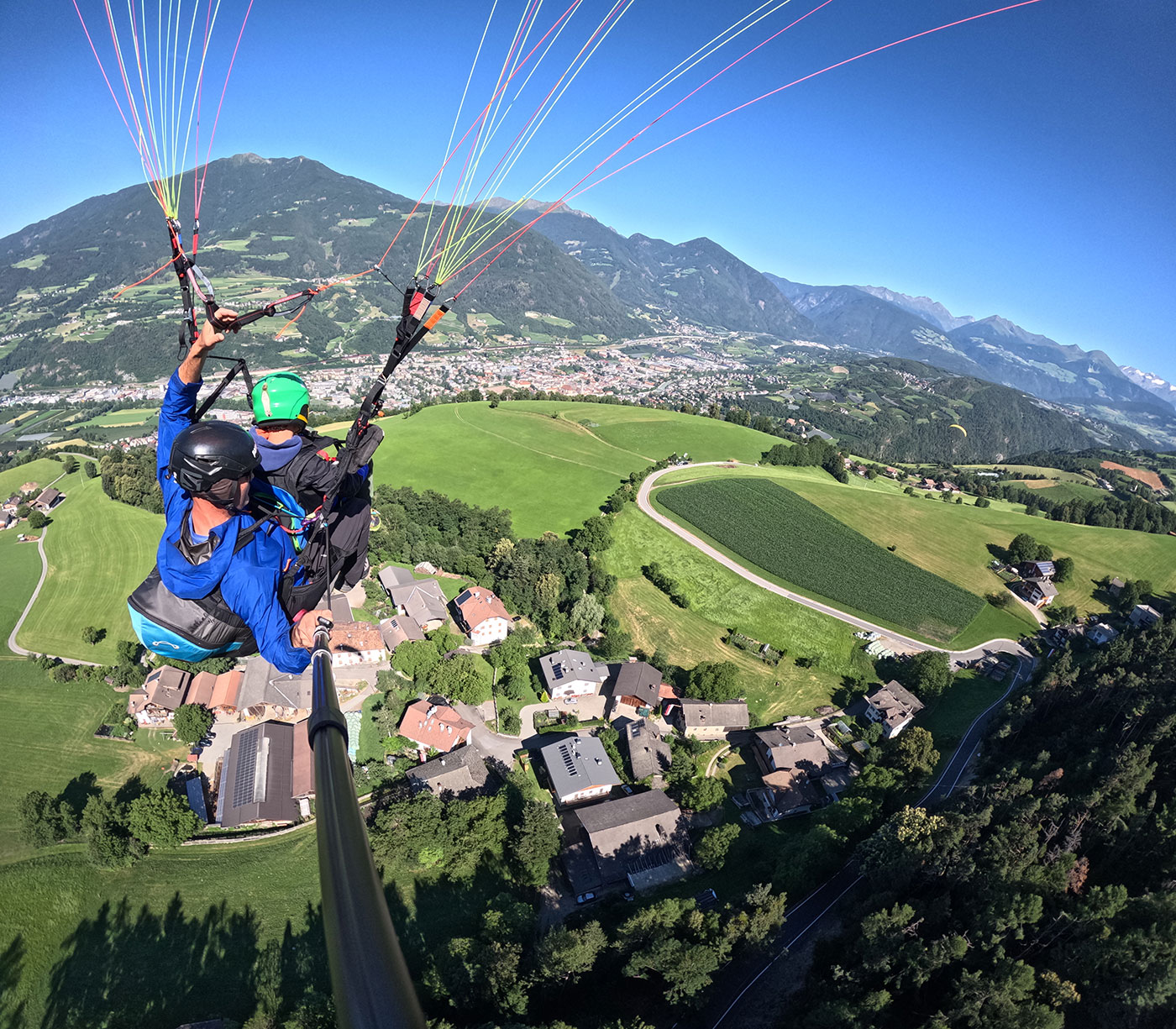 Gleitschirm Tandemflug Dolomiten 08