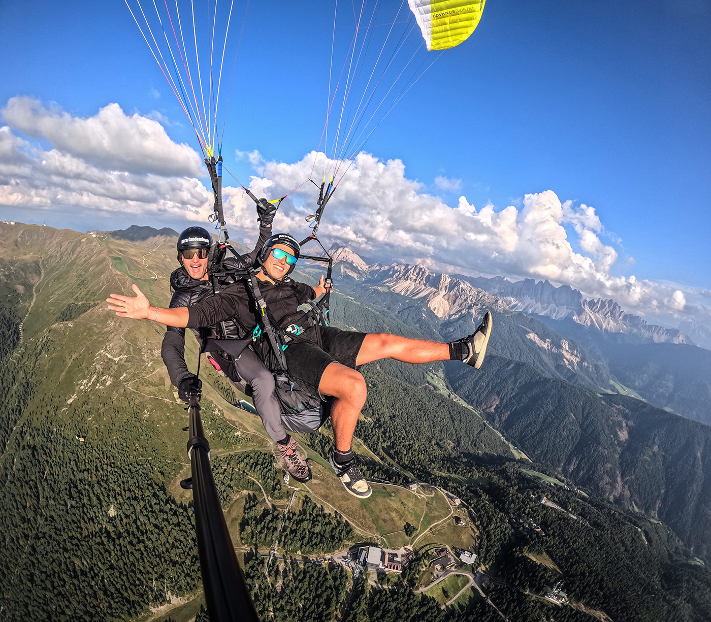 Paragliding Plose Dolomiten