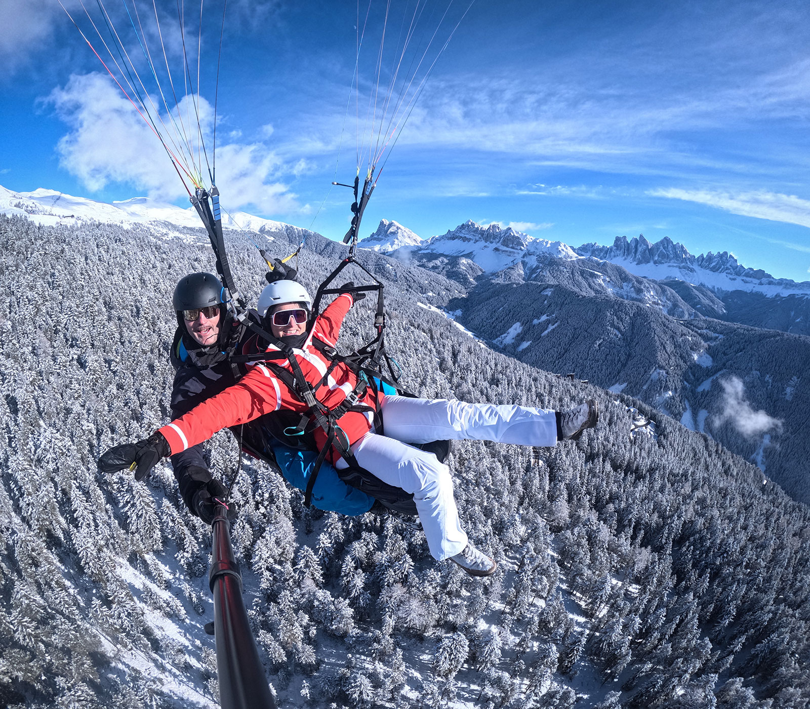 Paragliding Winter